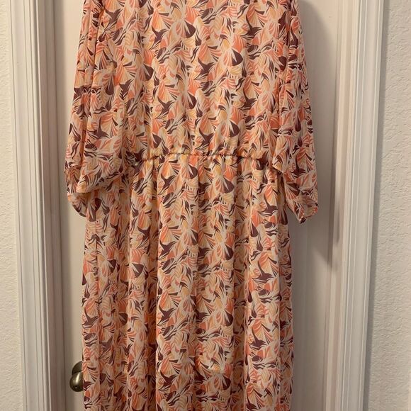 Hutch Augusta Anthropologie Midi Dress NWT Size 3X - Picture 3 of 7